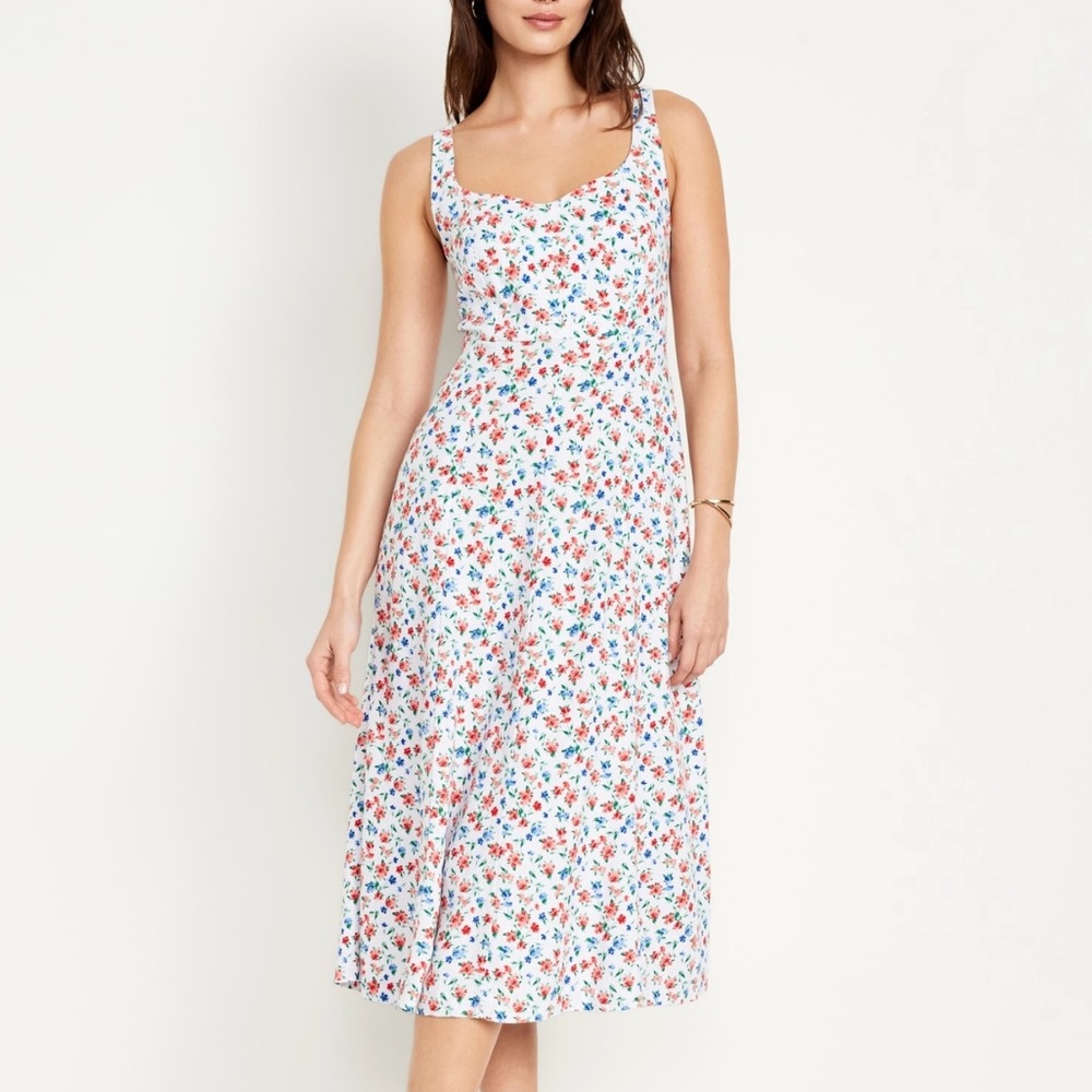 Old navy linen blend dress, size large
